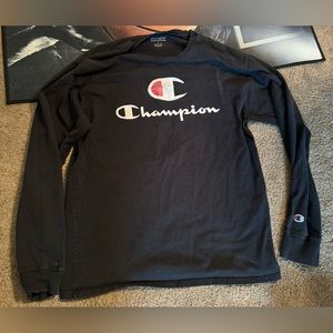 Champion long sleeve shirt size large men’s